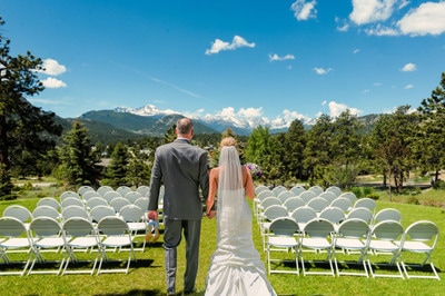 Estes Park Wedding  Venues  Colorado  The Stanley Hotel 